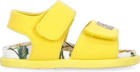 Dolce & Gabbana Sandals Yellow Neutraal