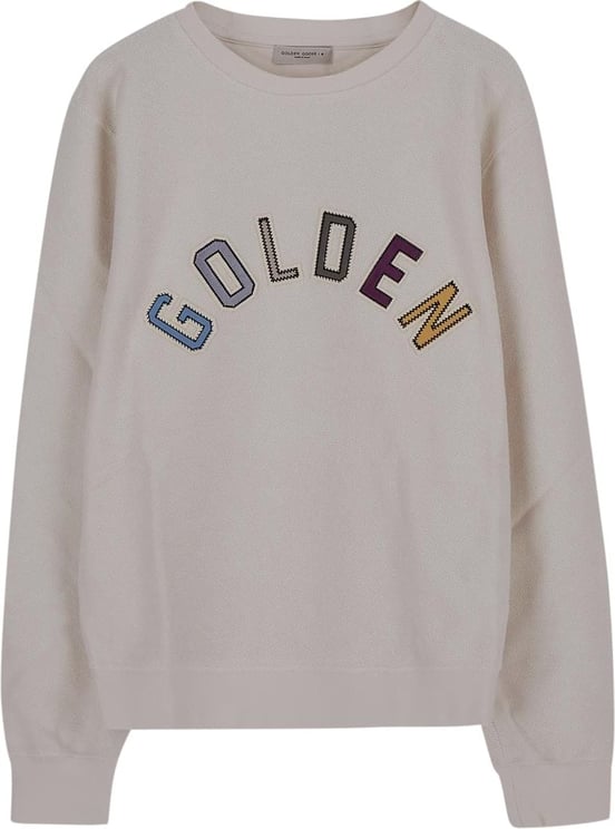 Golden Goose Cotton Sweatshirt Wit