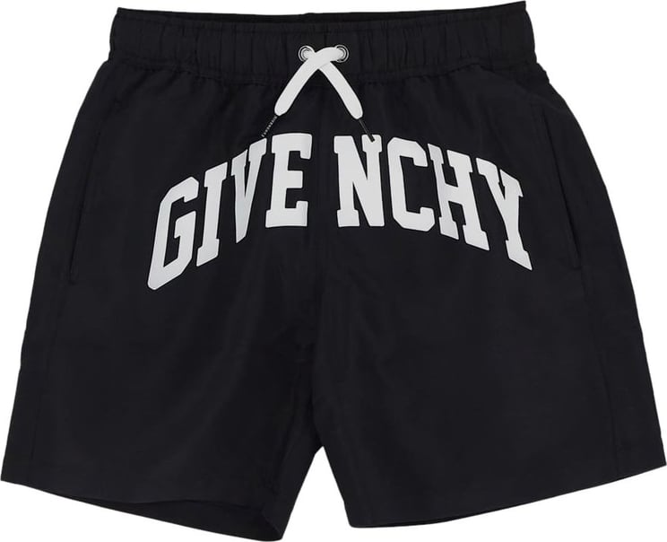 Givenchy Logo Beachwear Zwart