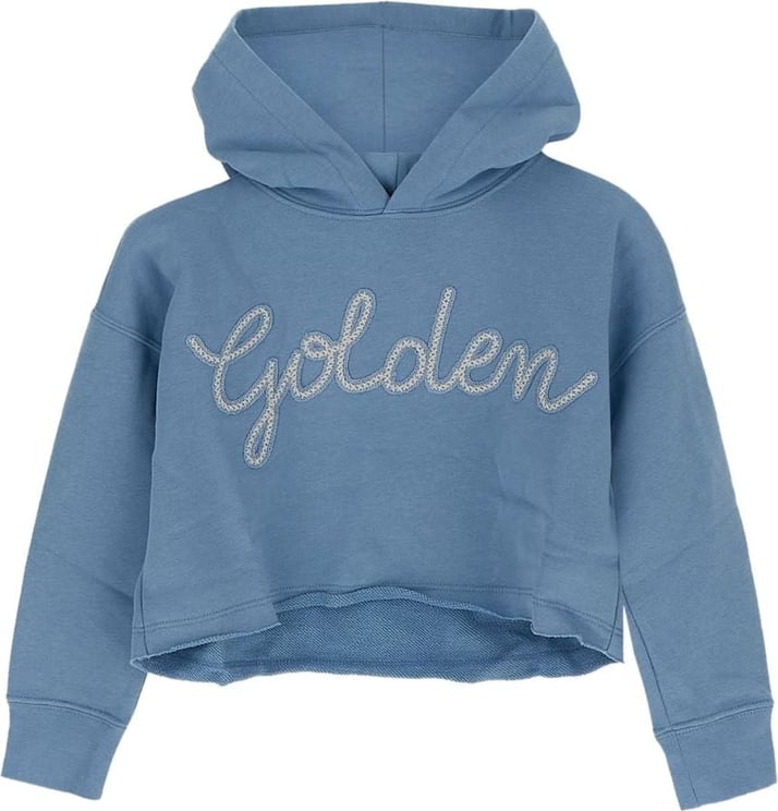 Golden Goose Cotton Sweatshirt Blauw