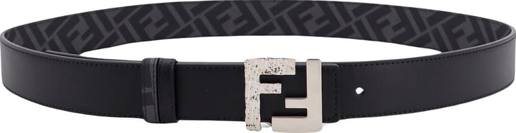 Fendi Leather belt Zwart