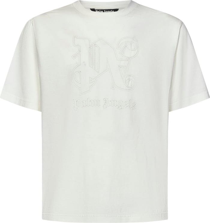 Palm Angels Palm Angels T-shirts And Polos White Wit