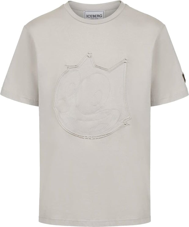 Iceberg T-shirt with cartoon graphics and logo Bruin