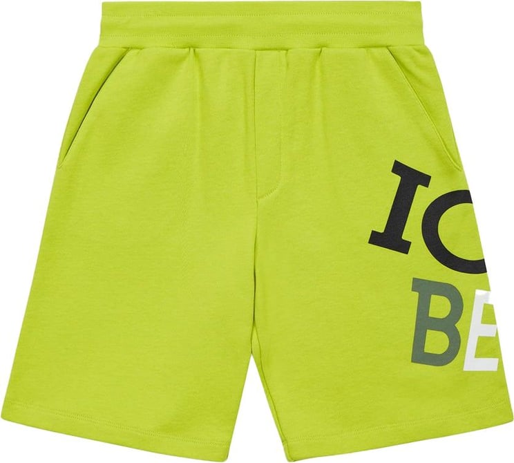 Iceberg Kids - Shorts with logo Geel