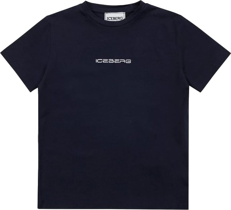 Iceberg Kids - T-shirt with logo Blauw