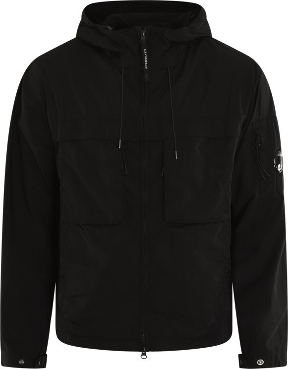 CP Company Heren Chrome-R Hooded Jacket Zwart Zwart