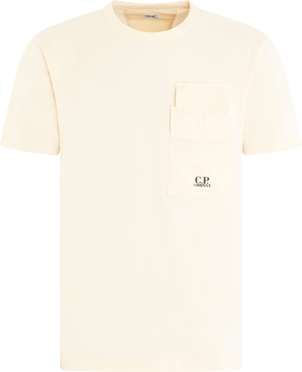 CP Company Heren T-Shirts - Short Sleeve Neutraal