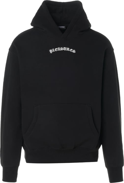 Pleasures Black Neural Hoodie Black Zwart