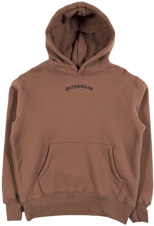 Pleasures Brown Neural Hoodie Brown Bruin