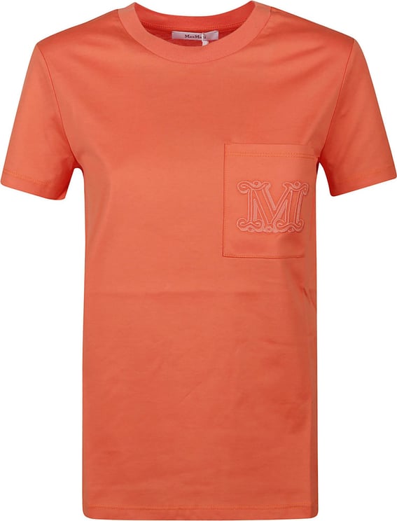 Max Mara Valido T-shirt Yellow & Orange Geel