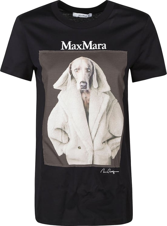 Max Mara Valido T-shirt Black Zwart