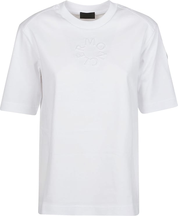 Moncler T-shirt White Wit