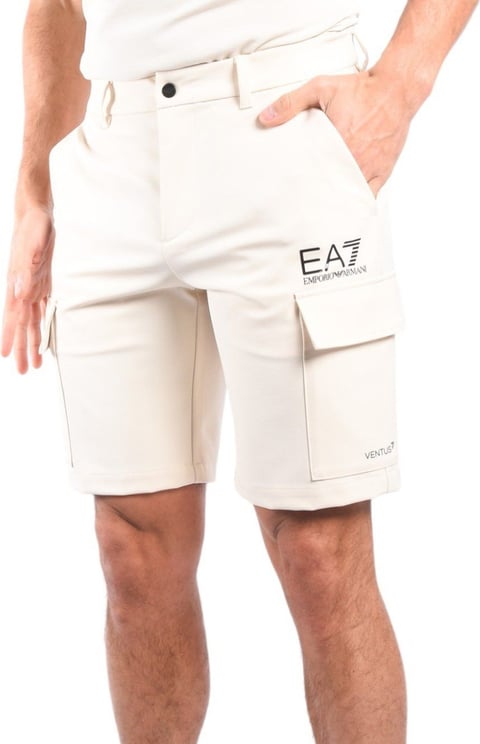 EA7 Shorts Beige Beige