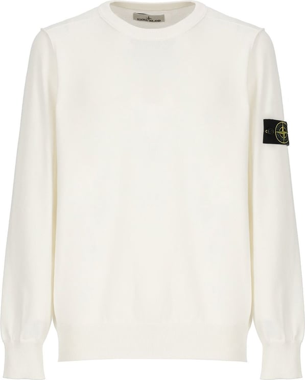 Stone Island Sweaters White Neutraal