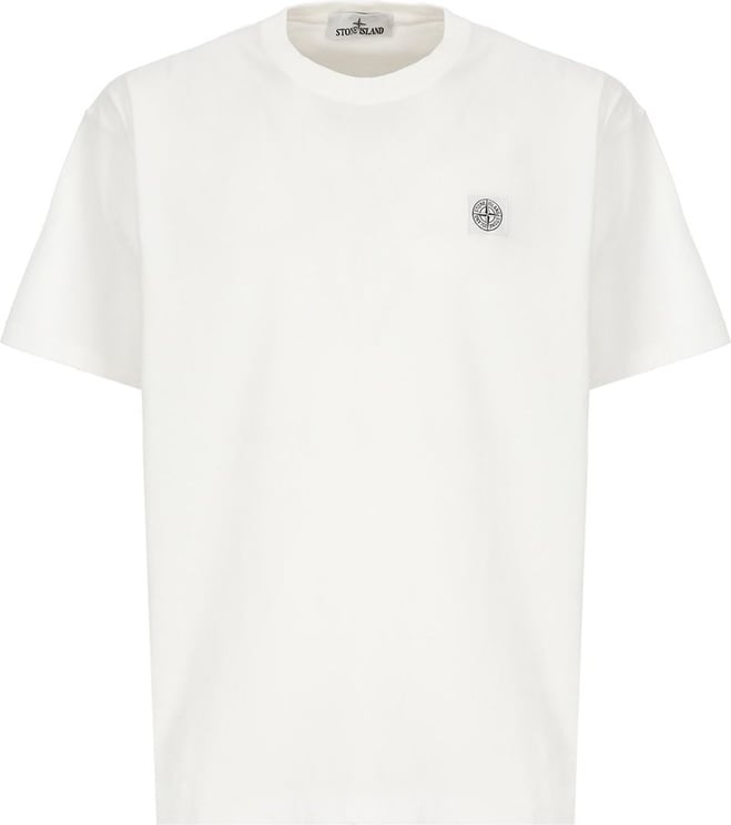 Stone Island T-shirts And Polos White Neutraal