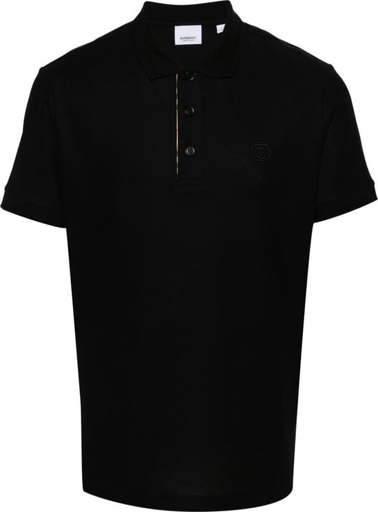 Burberry Burberry T-shirts And Polos Black Zwart