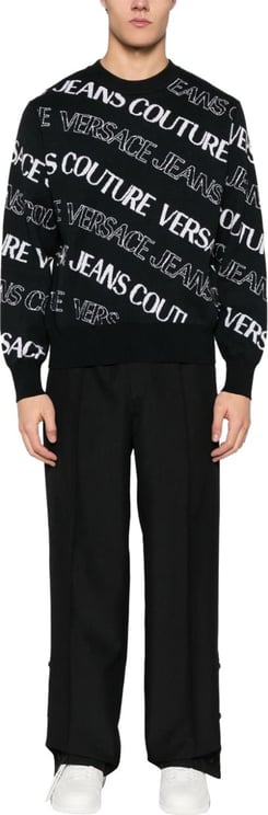 Versace Jeans Couture Versace Jeans Couture Sweaters Black Zwart