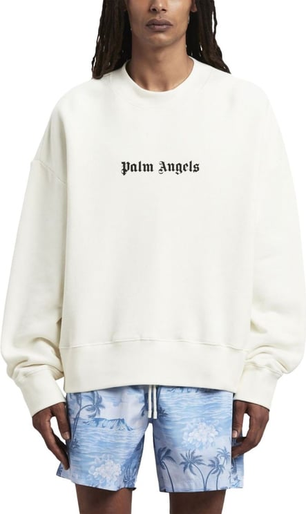 Palm Angels Palm Angels Sweaters White Wit