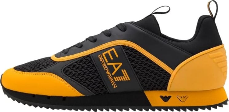 EA7 EA7 Emporio Armani Woven Sneaker Black/Mango Mojito Groen