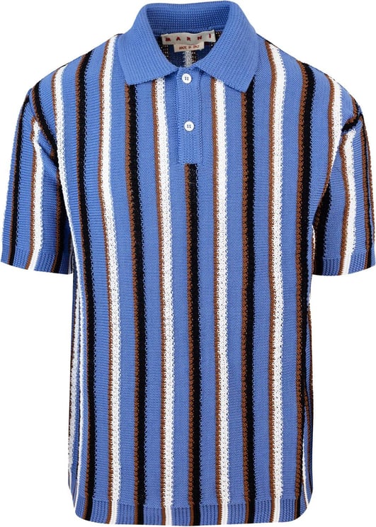 Marni Marni T-shirts and Polos Clear Blue Blauw