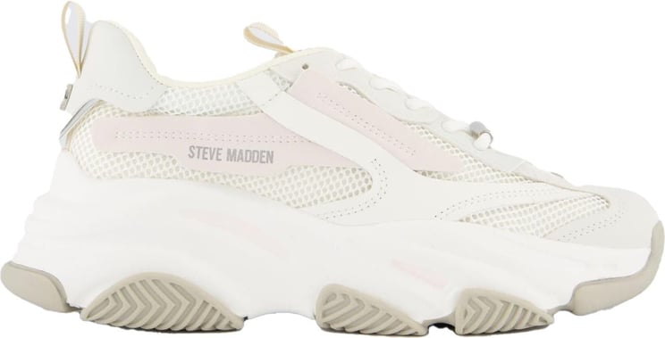 Steve Madden Dames Possession-E Sneaker Wit Wit