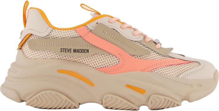 Steve Madden Dames Possession-E Sneaker Beige Beige
