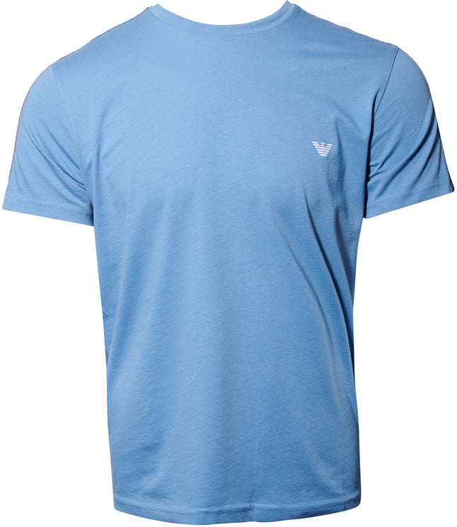 EA7 T-shirt casual Blauw