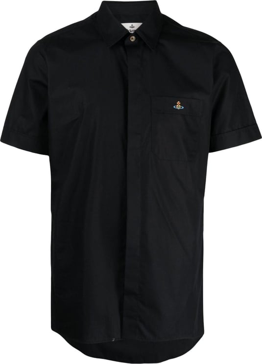 Vivienne Westwood Classic Short Sleeve Shirt - Black Zwart
