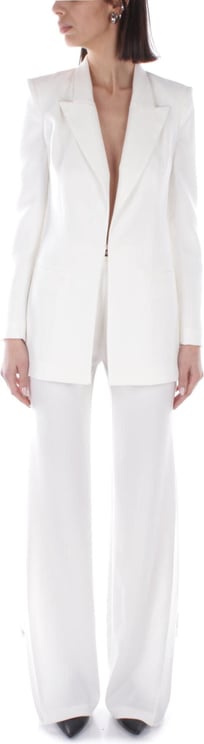 Elisabetta Franchi Dresses Ivory White Wit