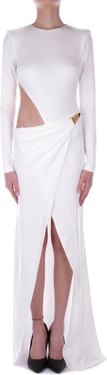 Elisabetta Franchi Red Carpet Dresses Ivory White Wit