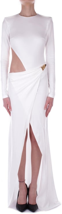 Elisabetta Franchi Red Carpet Dresses Ivory White Wit