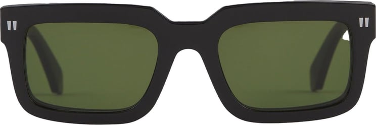OFF-WHITE ON2 Clip Rectangular Sunglasses Groen