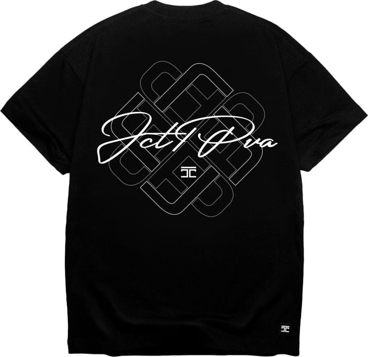 JORCUSTOM JctPva Loose Fit T-Shirt Black Zwart