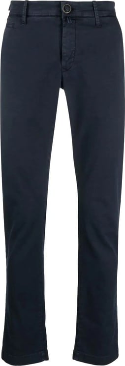 Jacob Cohen low-rise straight-leg trousers Blauw