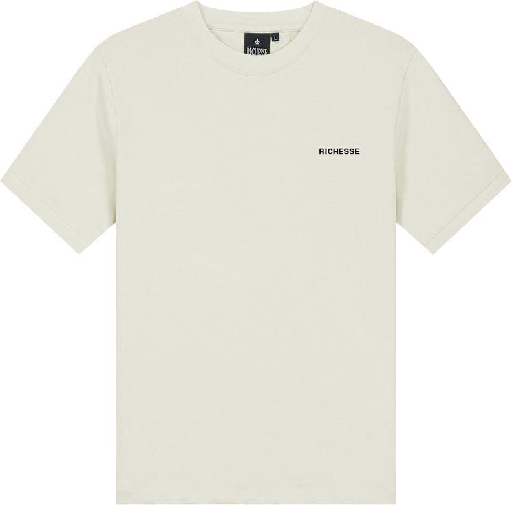 Richesse Crew Creme T-Shirt Beige