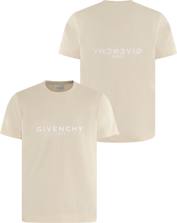 Givenchy Heren T-Shirt Dust Grey Beige