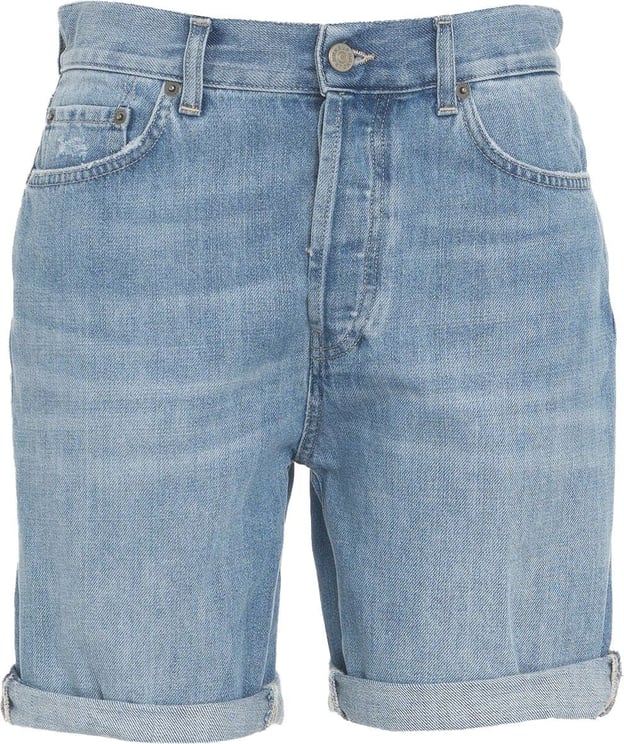Dondup Denim shorts "Dade" Blauw