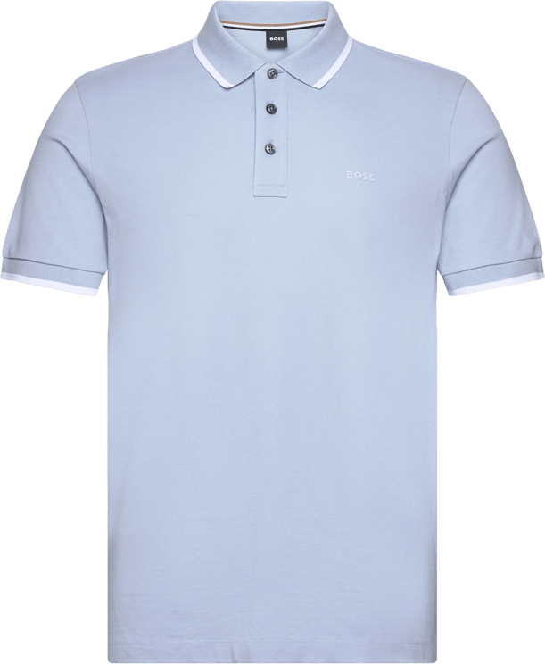 Hugo Boss Boss T-shirts And Polos Blue Blauw