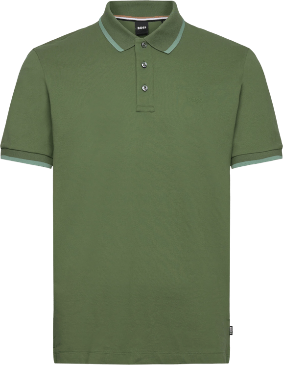 Hugo Boss Boss T-shirts And Polos Green Groen