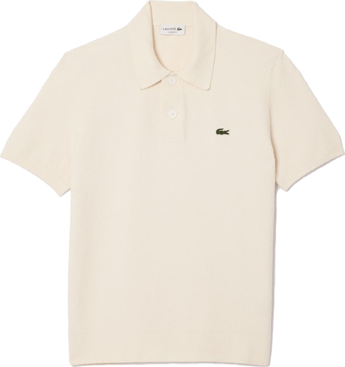 Lacoste polo a logo brode 2 Beige