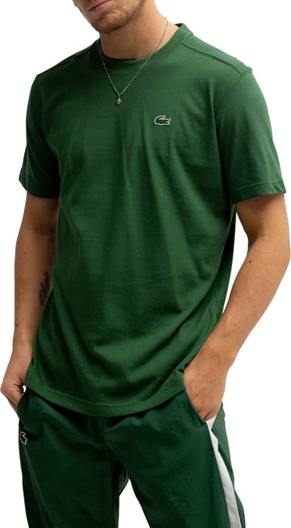 Lacoste Sport Logo T-Shirt Heren Groen Groen