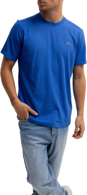 Lacoste Sport Logo T-Shirt Heren Blauw Blauw