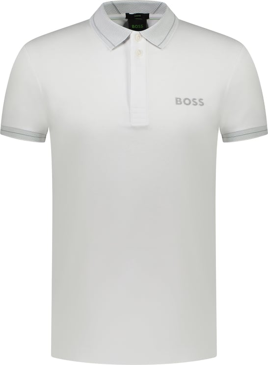 Hugo Boss Boss Polo Wit Wit