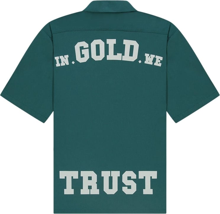 In Gold We Trust The Beach Turquoise Blauw