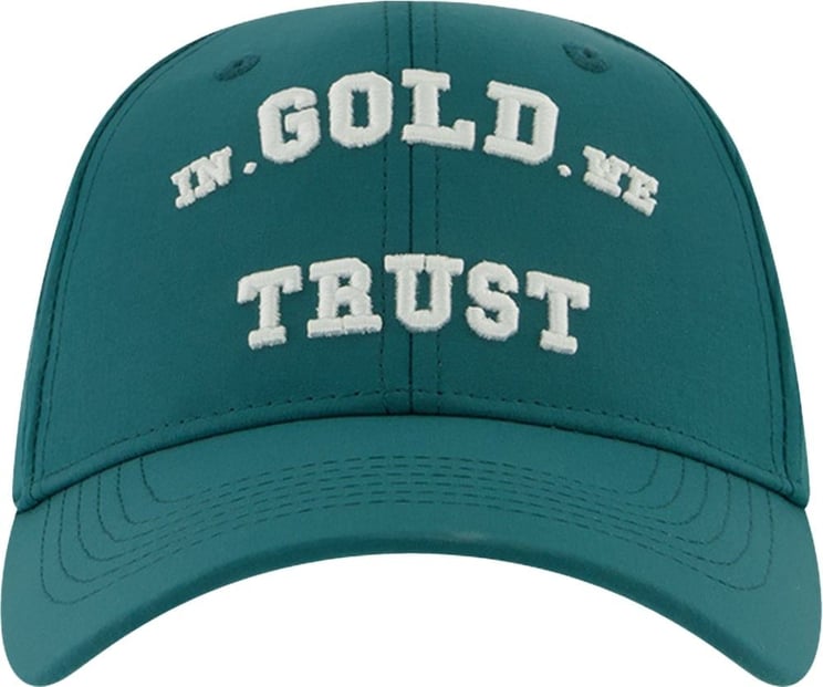 In Gold We Trust The Babe Turquoise Blauw
