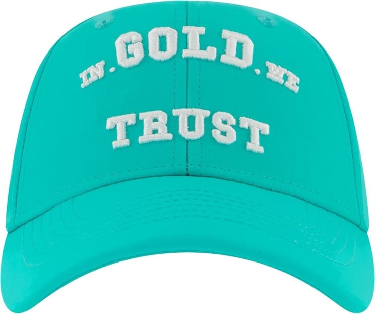 In Gold We Trust The Babe Ocean Blue Blauw