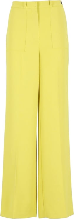 Elisabetta Franchi Trousers Yellow Neutraal