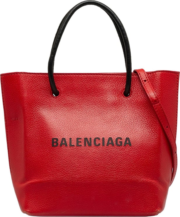 Balenciaga XXS Shopping Tote Rood