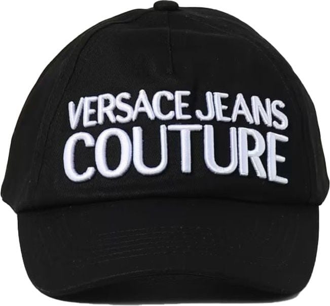 Versace Jeans Couture Versace Jeans Couture Cap Canvas Basic Black/White Zwart