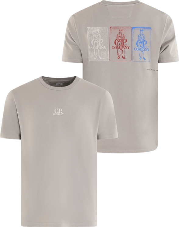 CP Company CP COMPANY T-shirts and Polos Grijs